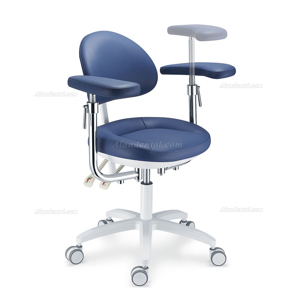 TYTC U Series PLST-094-097 Microscope Dental Operator Chair with Adjustable Swivel Armrests